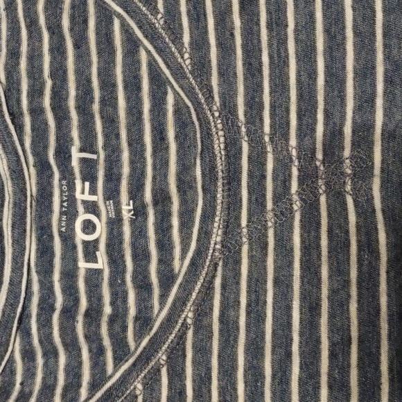 Linen blend tee - Picture 2 of 3